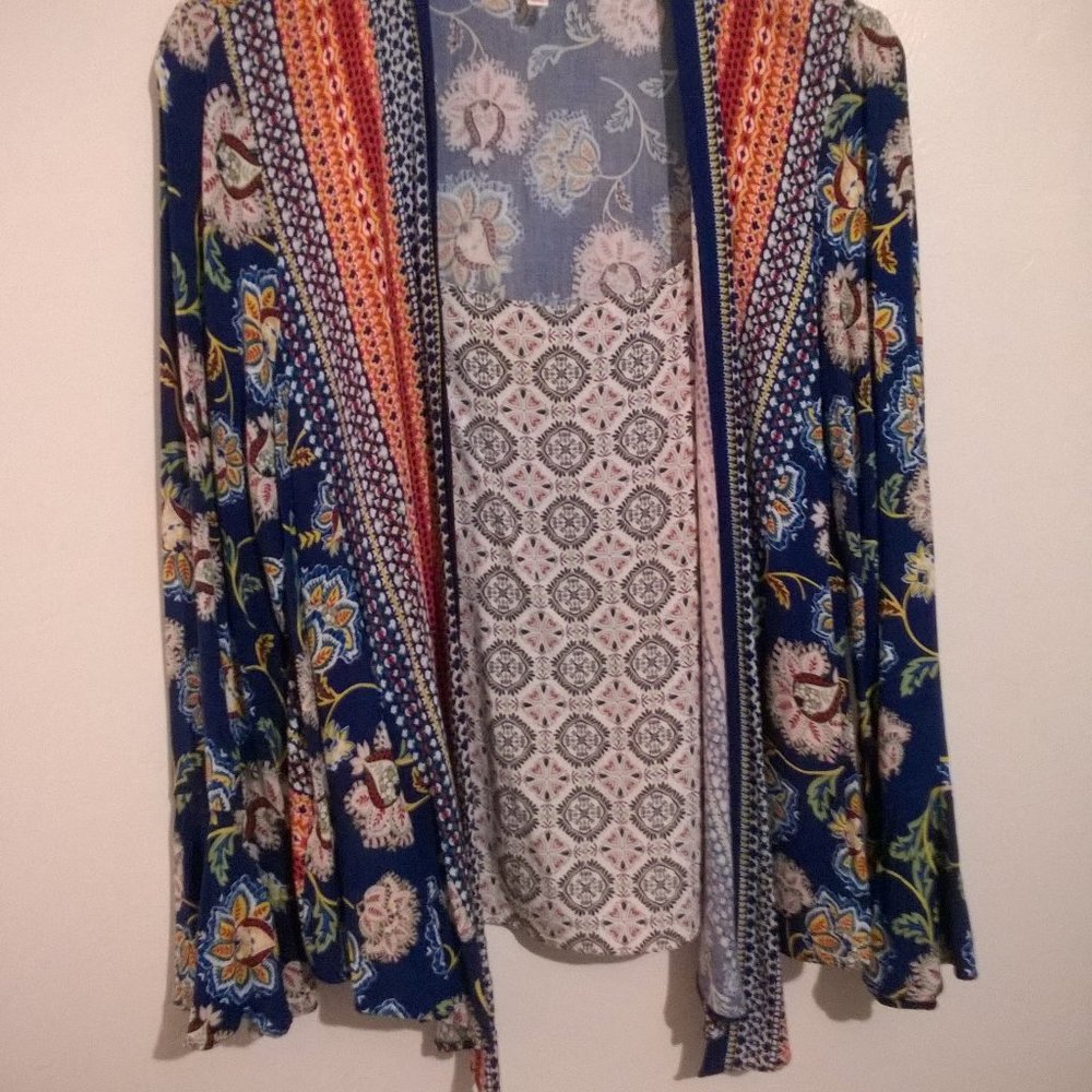 Bohemian Shirt w False Front